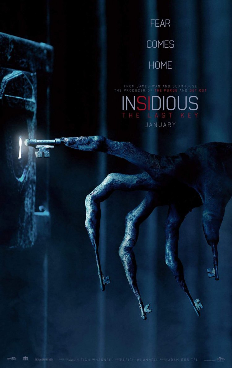 Amazon.com: Movie Poster INSIDIOUS THE LAST KEY 2 Sided ORIGINAL